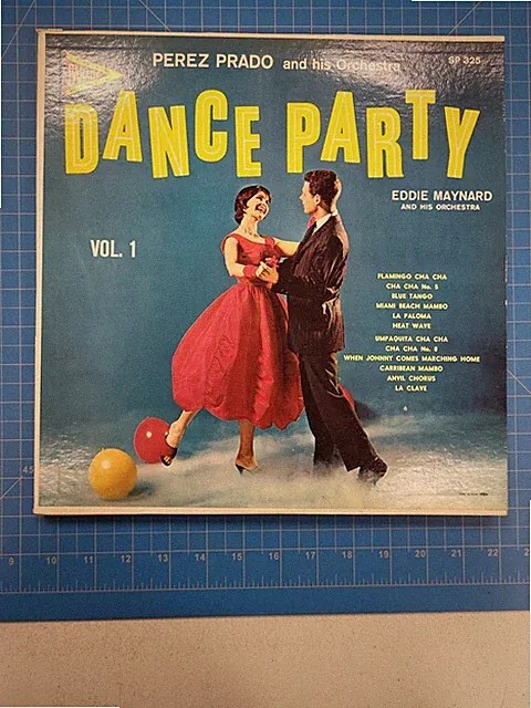 Perez Prado Eddie Maynard Dance Party Vol 1 Vinyl LP Parade SP 325 Cha Cha Mambo