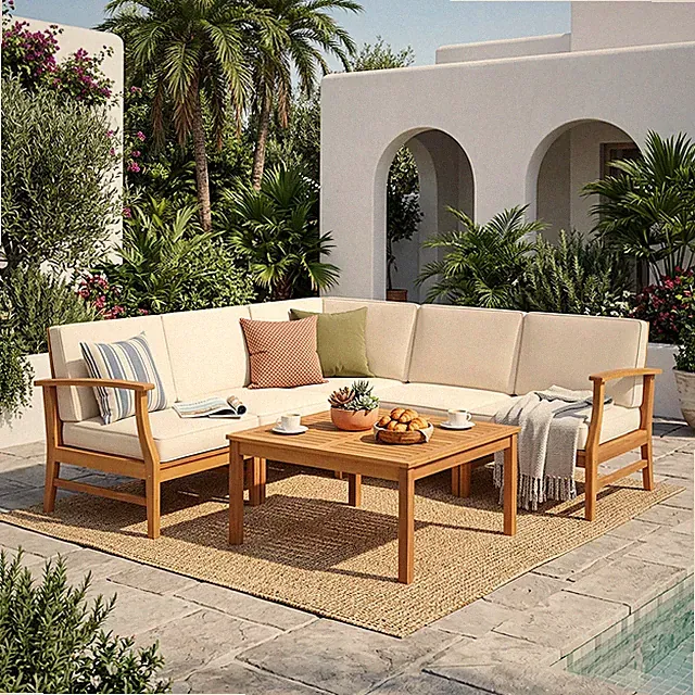 PERLA 6-PCS SOFA SET,DARK GREY