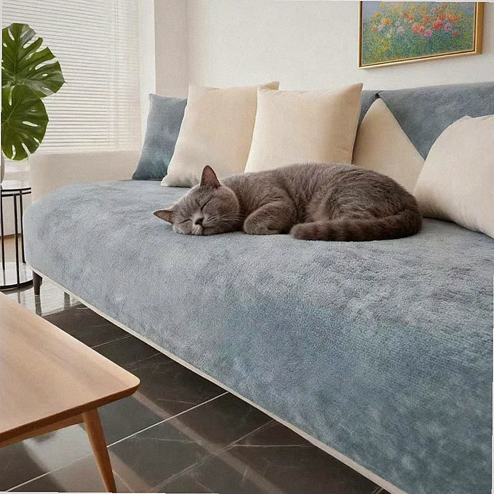Pet Couch Cover for Dogs 2 Cushion, Sofa Covers for Pets Washable, Waterproof...