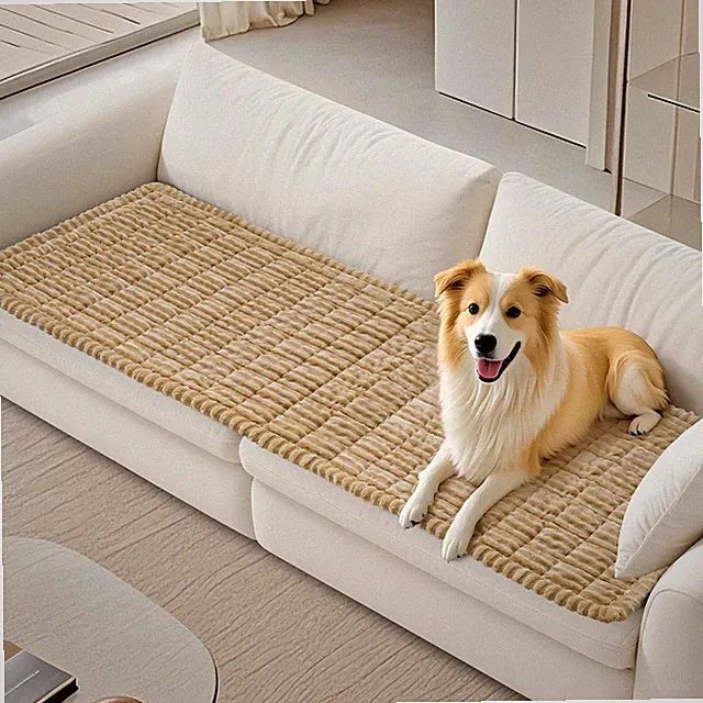 PIGLOG Pet Couch Cover Dogs Washable Couch Protector Non-Slip Dog Mat for Cou...