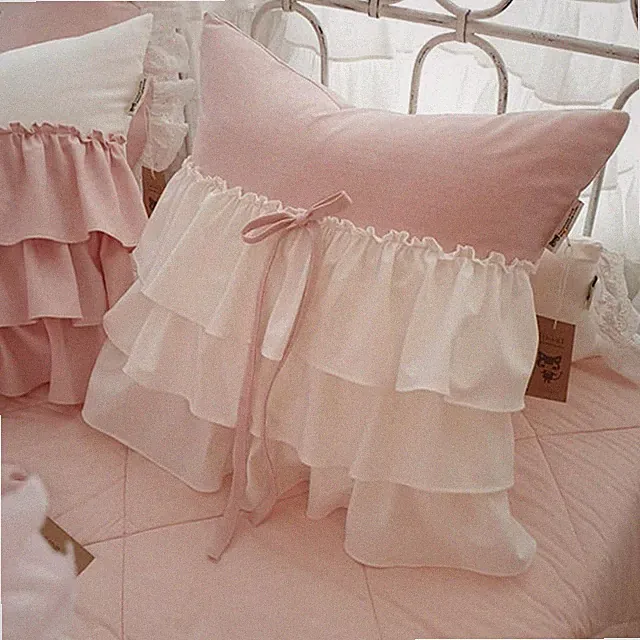 Pillow Cover Decorative Replacement Pillowslip for Office Living Room Couch
