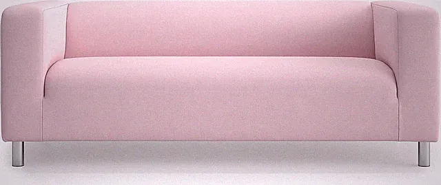 Pink Klippan Loveseat Cover Replacement for IKEA Couch - Stylish & Durable