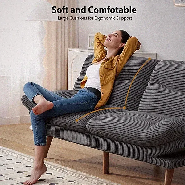 Pipishell Convertible Futon