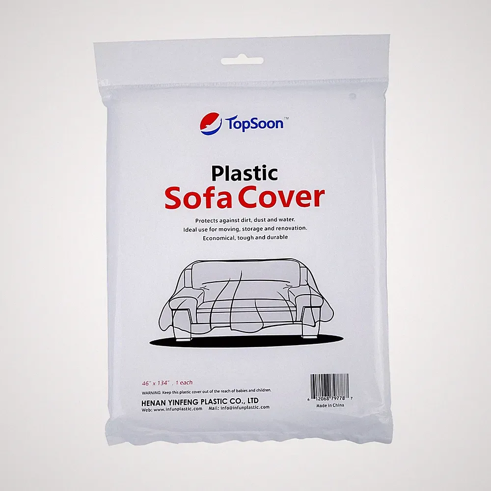 Plastic Sofa Bag Clear Couch Cover,Moving & Storage Sofa Bag, Dust-Proof Wate...
