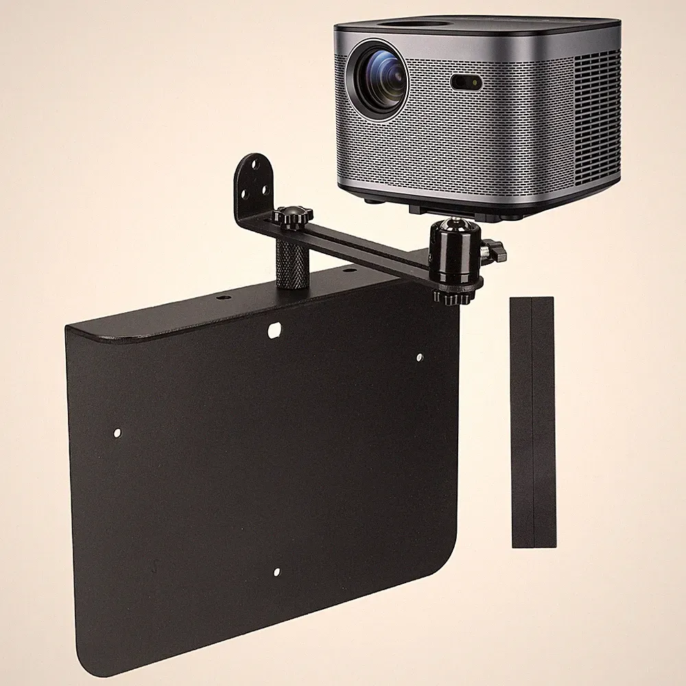 Plug-in Bed Sofa Projector Stand, No-Drill 1/4" Screw Size 2kg Load Capacity