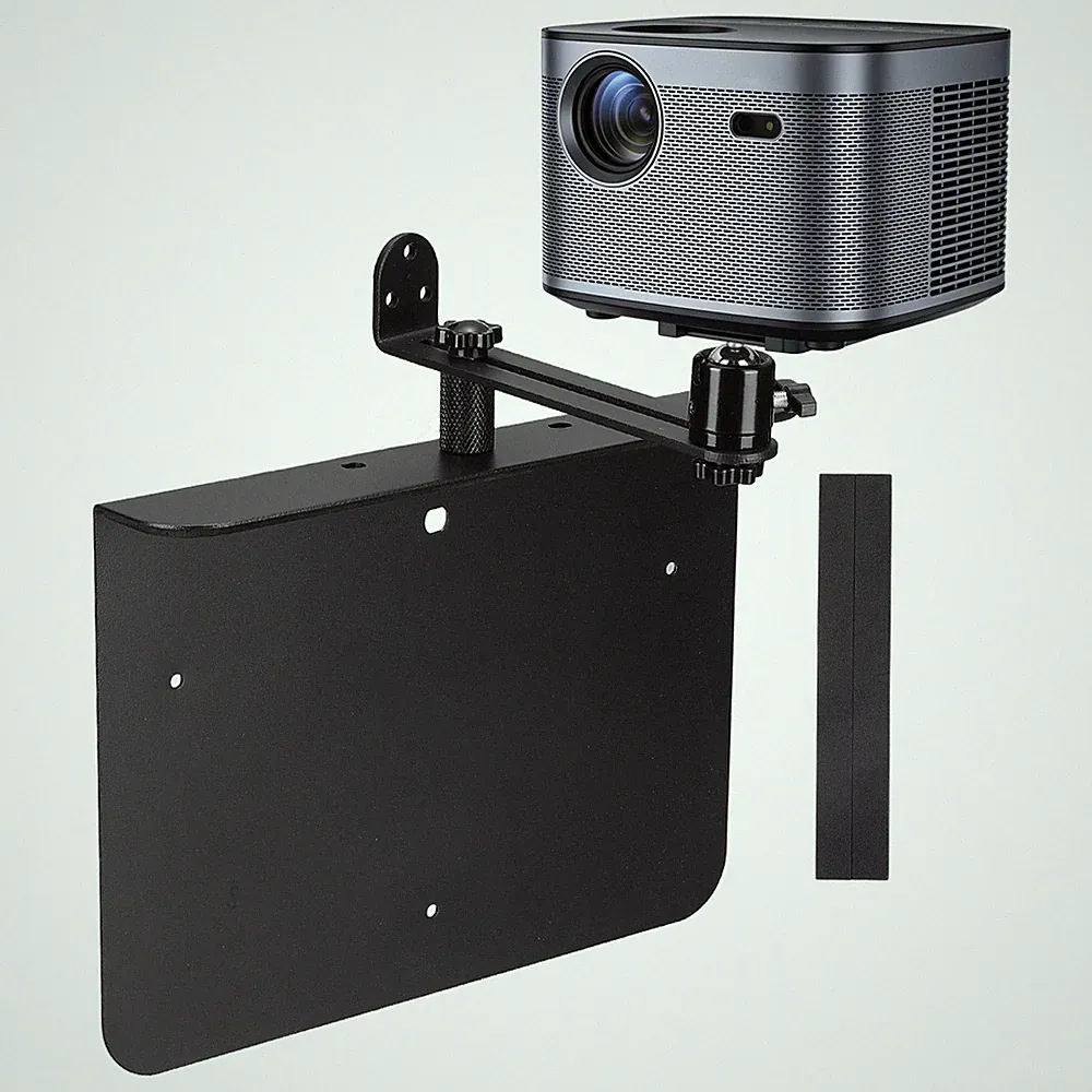Plug-in Bed Sofa Projector Stand, No-Drill 1/4" Screw Size 2kg Load Capacity