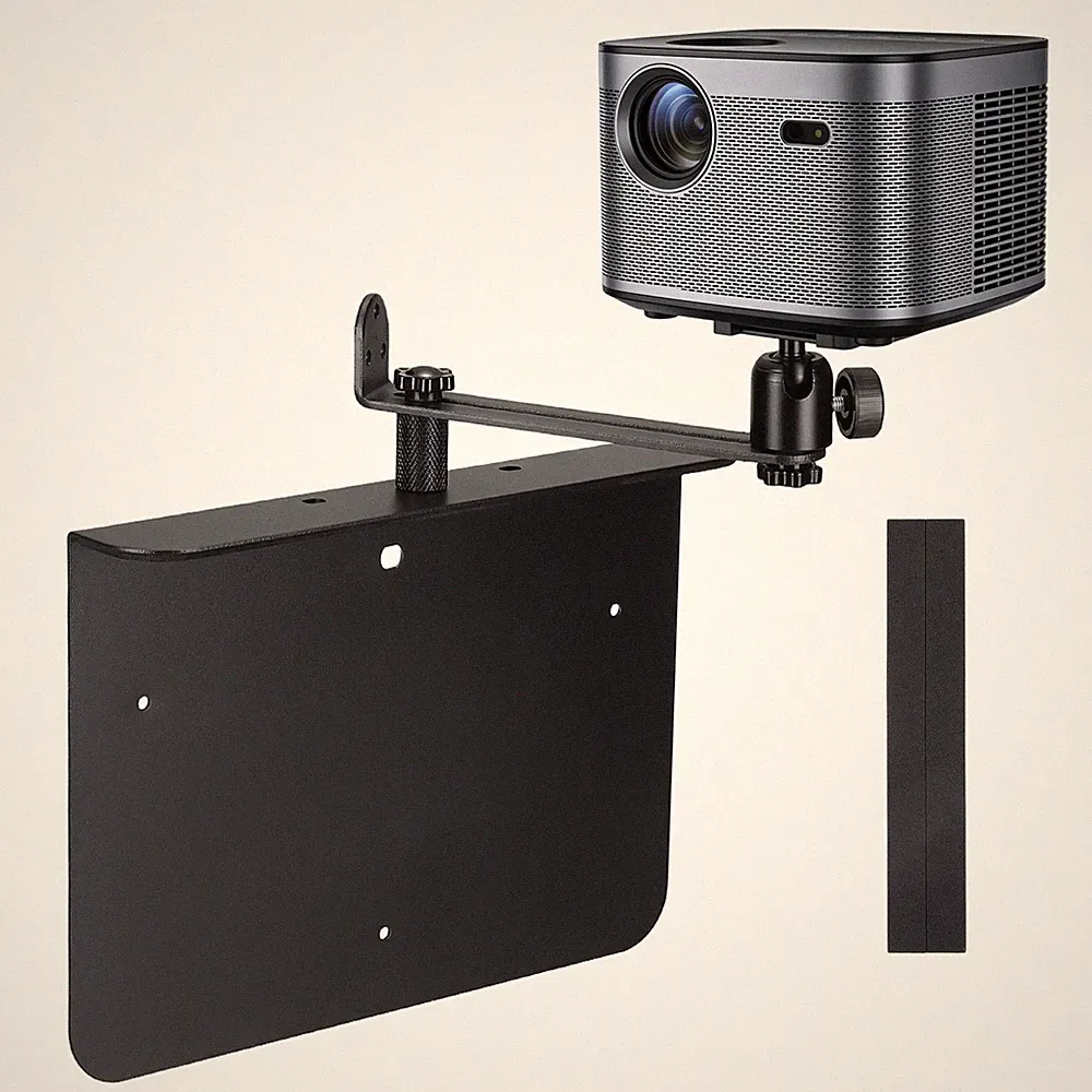 Plug-in Bed Sofa Projector Stand, No-Drill 1/4" Screw Size 6kg Load Capacity