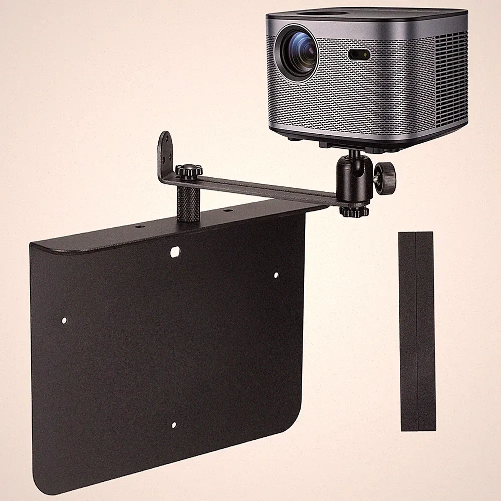 Plug-in Bed Sofa Projector Stand, No-Drill 1/4" Screw Size 6kg Load Capacity