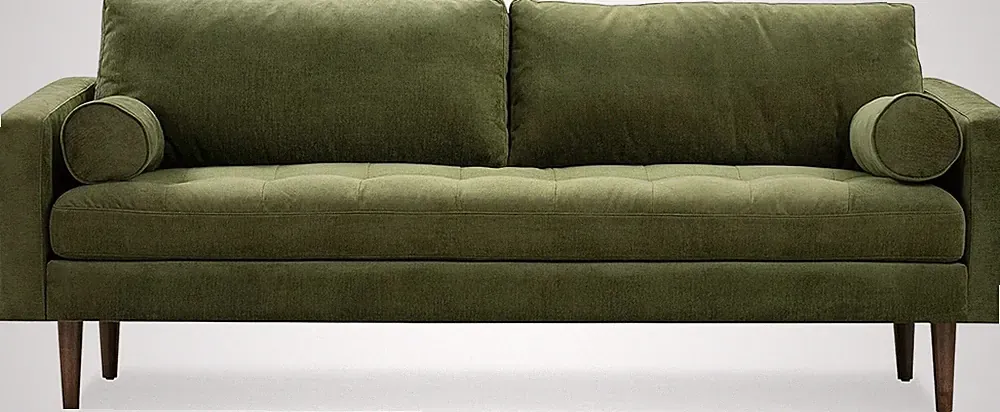 Poly & BARK Napa 88.5" Sofa with Deep Seating, Tailored Upholstered Finish, Clea