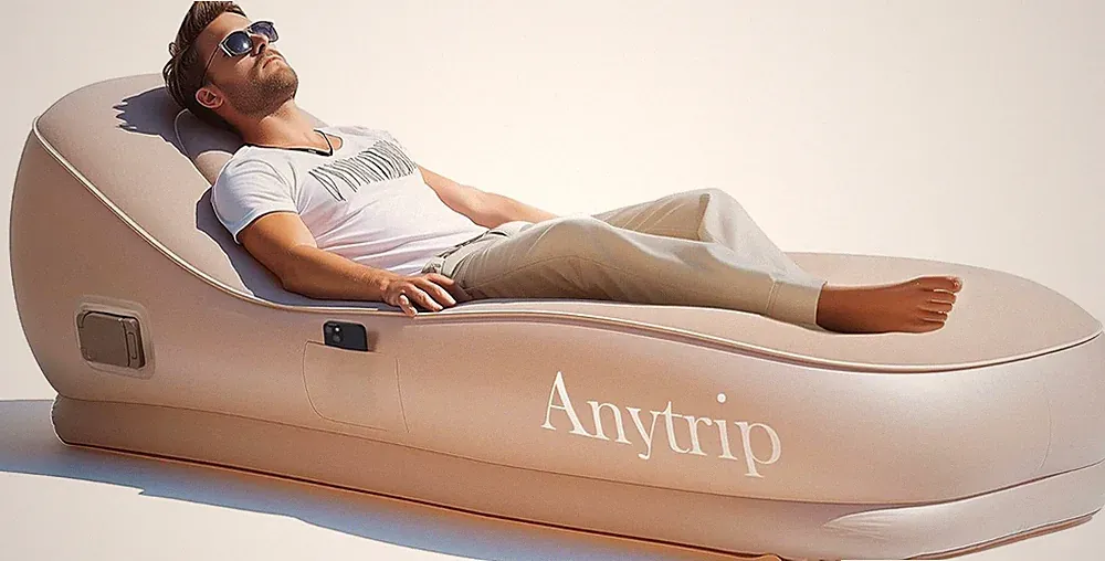 inflatable sectional with built in pump