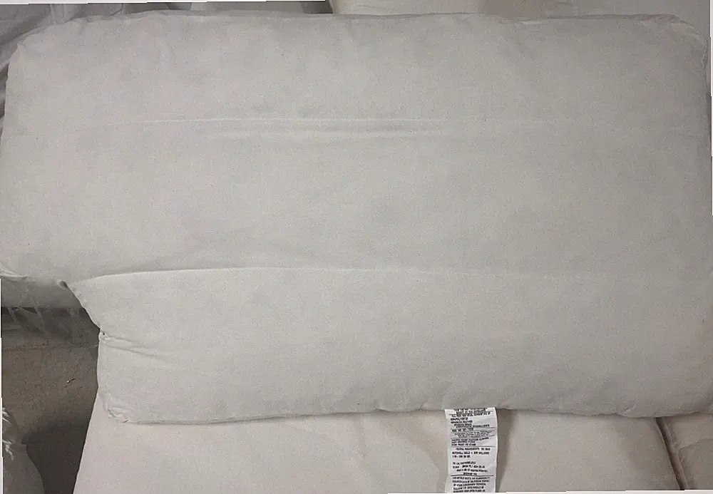 Pottery Barn Basic REPLACEMENT sectional sofa notched DOWN back pillow INSERT