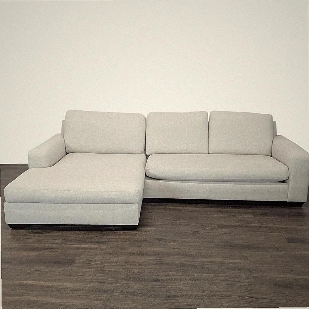 Pottery Barn Big Sur Modern Sectional Sofa with Chaise