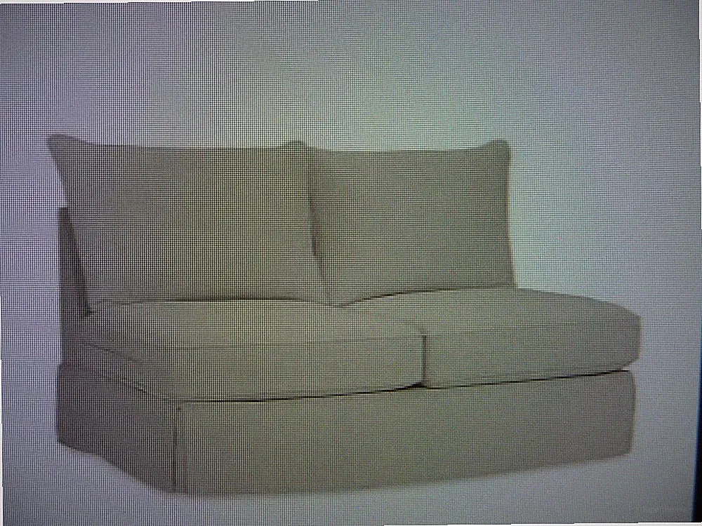 Pottery Barn Comfort Sectional Armless Love Seat Knife Edge Slipcover