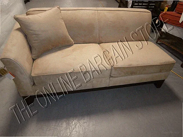 Pottery Barn Greenwich Sofa Couch SECTIONAL LOVESEAT oat everyday suede NEW