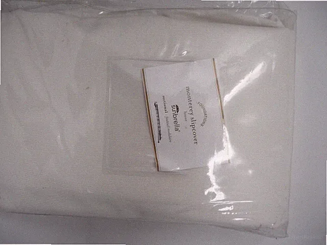 Pottery Barn Monterey Outdoor Sectional Cushion Slipcover Natural White