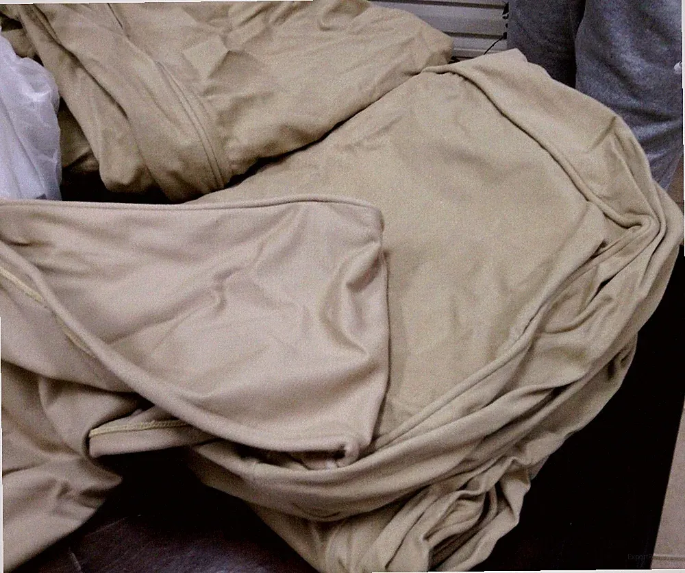 Pottery Barn PB Basic Sofa Sectional Wedge SLIPCOVER ONLY Sand Twill FABRIC