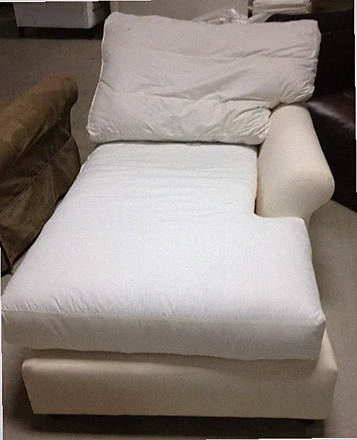Pottery Barn PB COMFORT sectional roll RIGHT arm Chaise Lounge chair BOX POLY