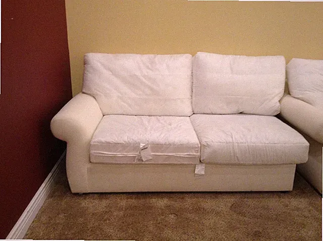 Pottery Barn Pearce Couch Sofa Sectional Left Arm Loveseat Down no slipcover