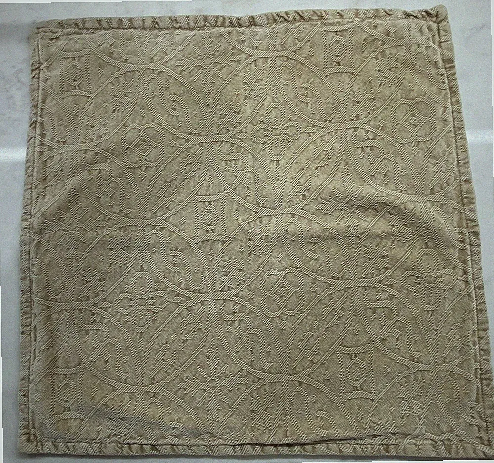 Pottery Barn Pillow Cover Khaki Tan Sand Casual NWOT Sofa Bed Rustic Shabby 20"