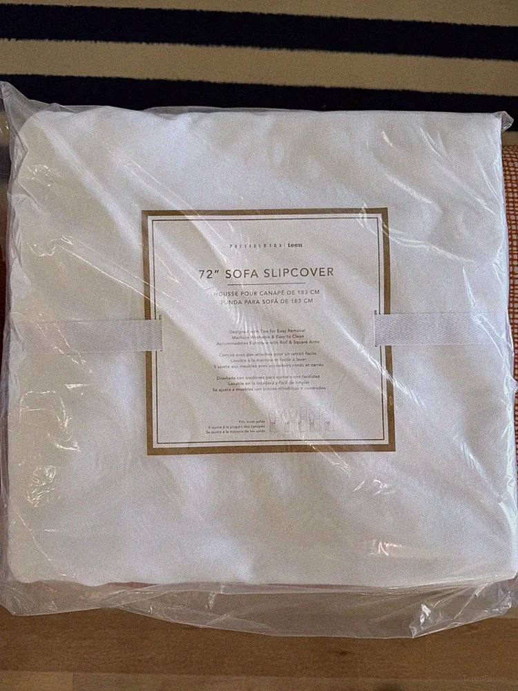 Pottery Barn Teen 72 Inch Sofa Slip Cover