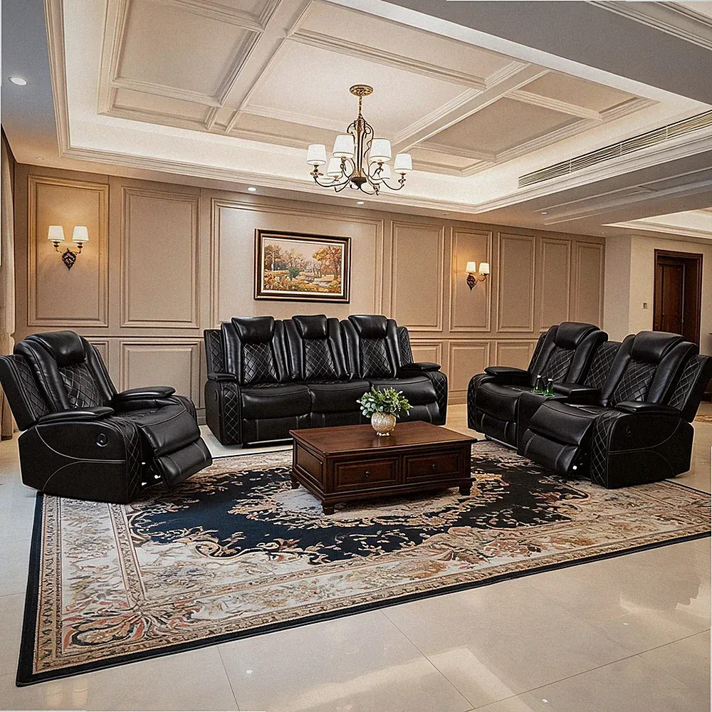 Power Reclining power recliner sectional sofas for living room