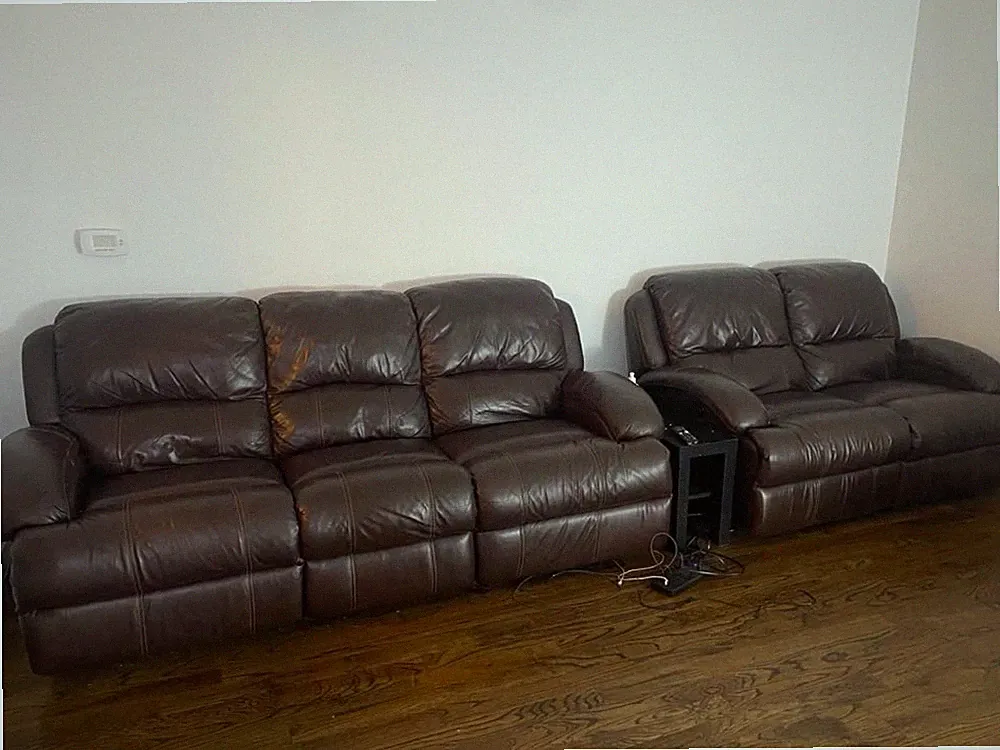 Power Reclining Couch And Recliner
