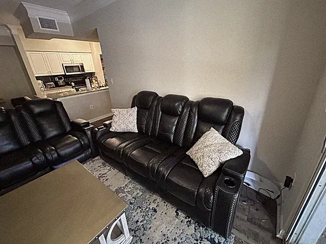 Power Reclining Theater Sofa Set – Matching Pair