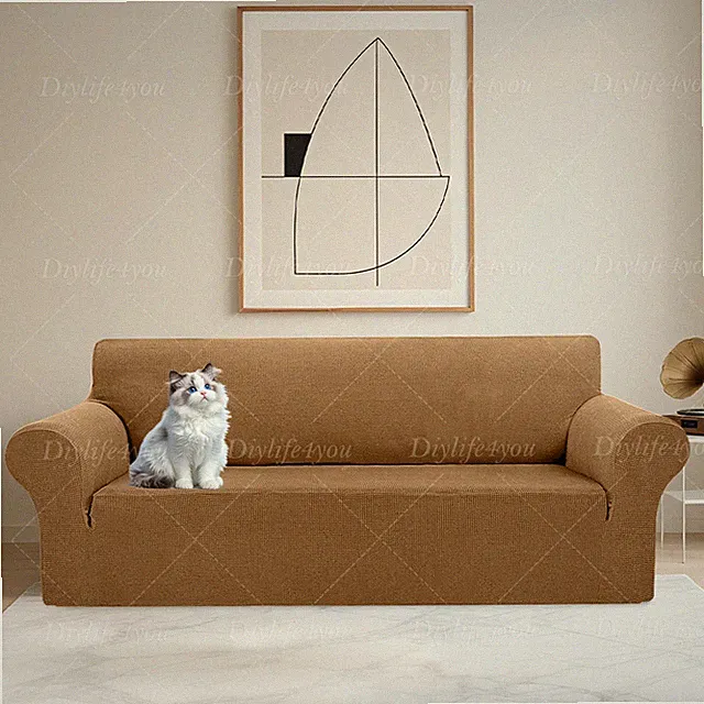 PREMIUM 1/2/3/4 Seater Elastic STRETCH SOFA COVERS Slipcover Protector Settee