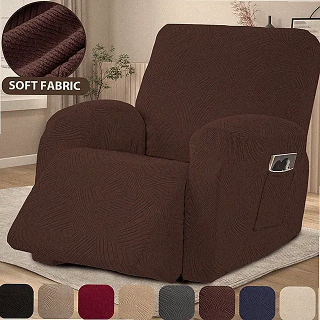 PREMIUM Elastic STRETCH SOFA COVERS Slipcover Protector Settee for 1 Seater US