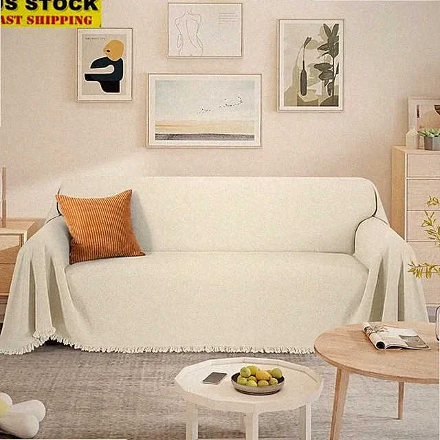 Premium Fabric Easy Install Maintain Couch Covers Pets Heavy Duty Couch Blankets