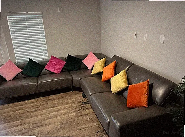 Premium Grade Leather ‘L’ Sectional Sofa