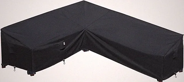 Premium Waterproof L-Shaped Patio Furniture Cover 90"x120" - Left Facing