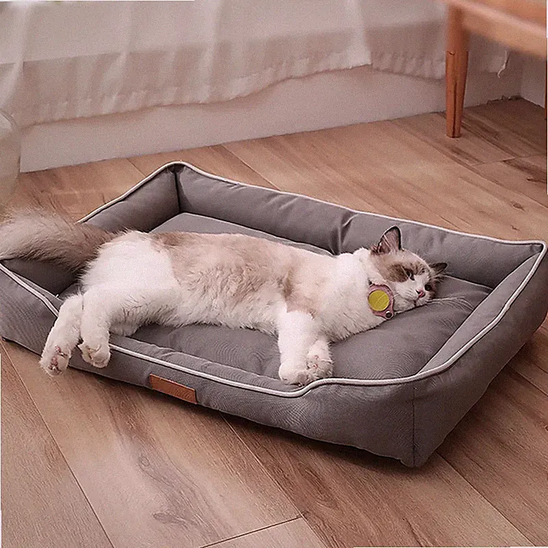 Premium Waterproof Pet Bed – Scratch-Resistant Sofa for Cats & Dogs