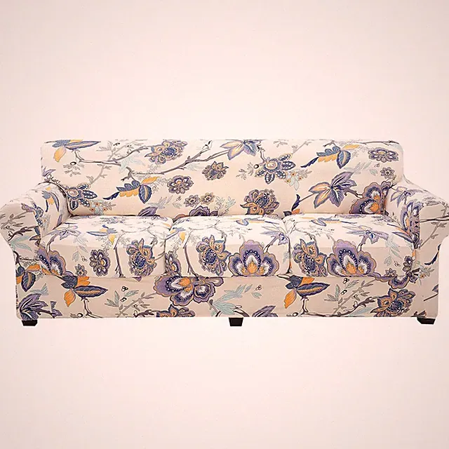 Printed elastic armchair cover, individual sofa cushion cover, home decor