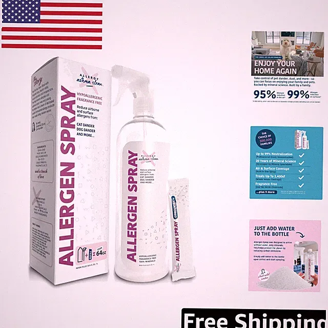 Professional-Grade 67oz Allergen Neutralizer - Just Add Water for Instant Relief