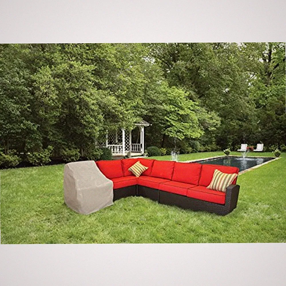 Protective Covers Modular Sectional Sofa Cover Left Arm 32W x 40D x 32H Gray