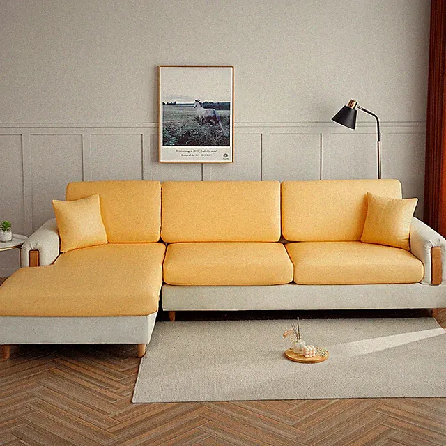 PU Leather Sofa Cushion Cover Waterproof Sofa Couch Seat Cover Full Wrap New