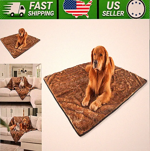 PupProtector Waterproof Pet Throw Blanket for Couch, Bed, Car Seat, Large