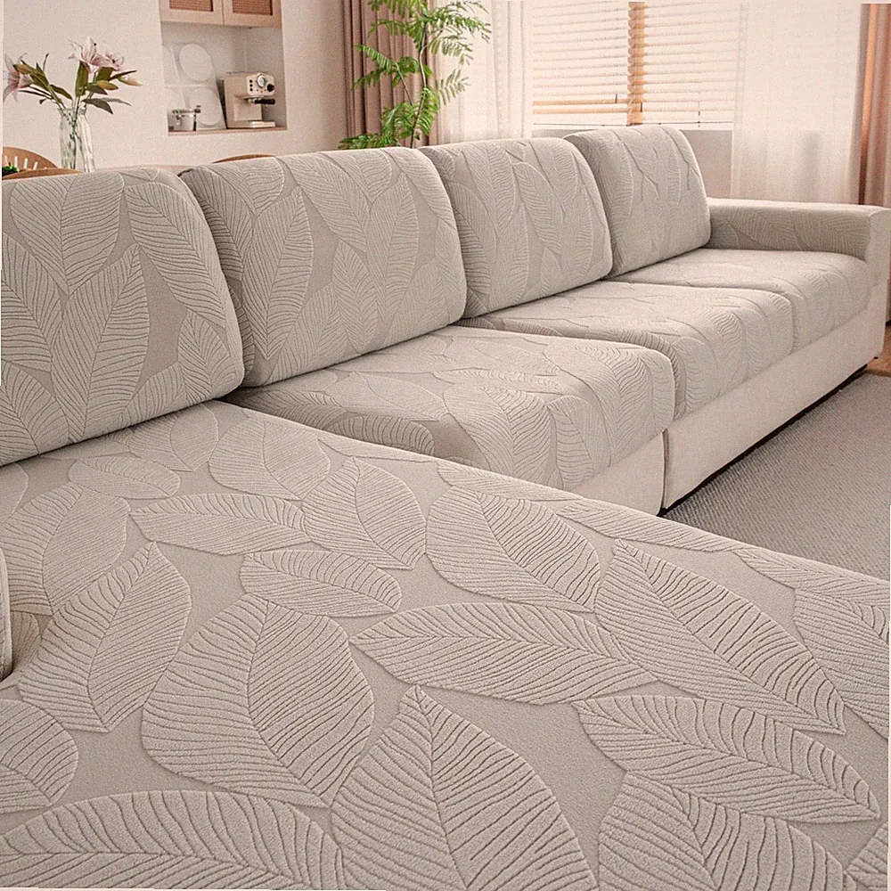 QIANMEW Universal Couch Cushion Covers for Sectional Sofa (1PC Armrest)