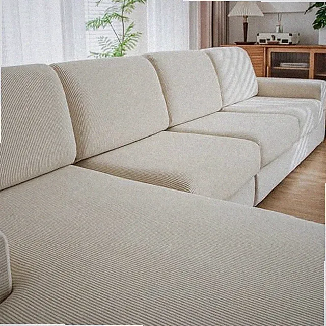 QIANMEW Universal Couch Cushion Covers for Sectional Sofa (1PC Small)