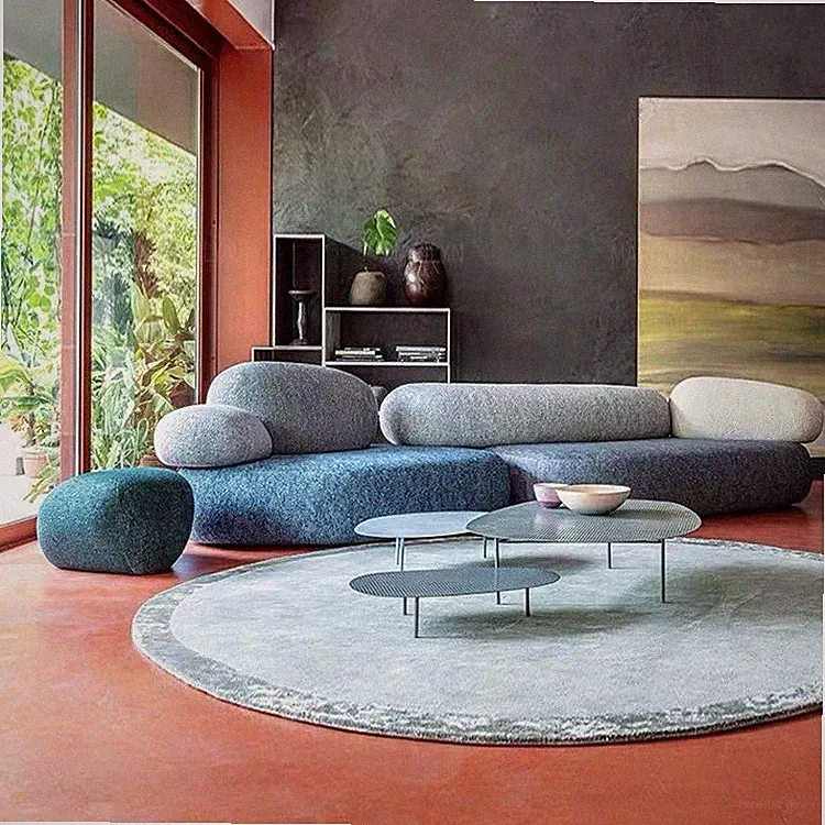 ！@Quality Italian Design Sectional Set Modern Modular Sofa Minimalist Modular No