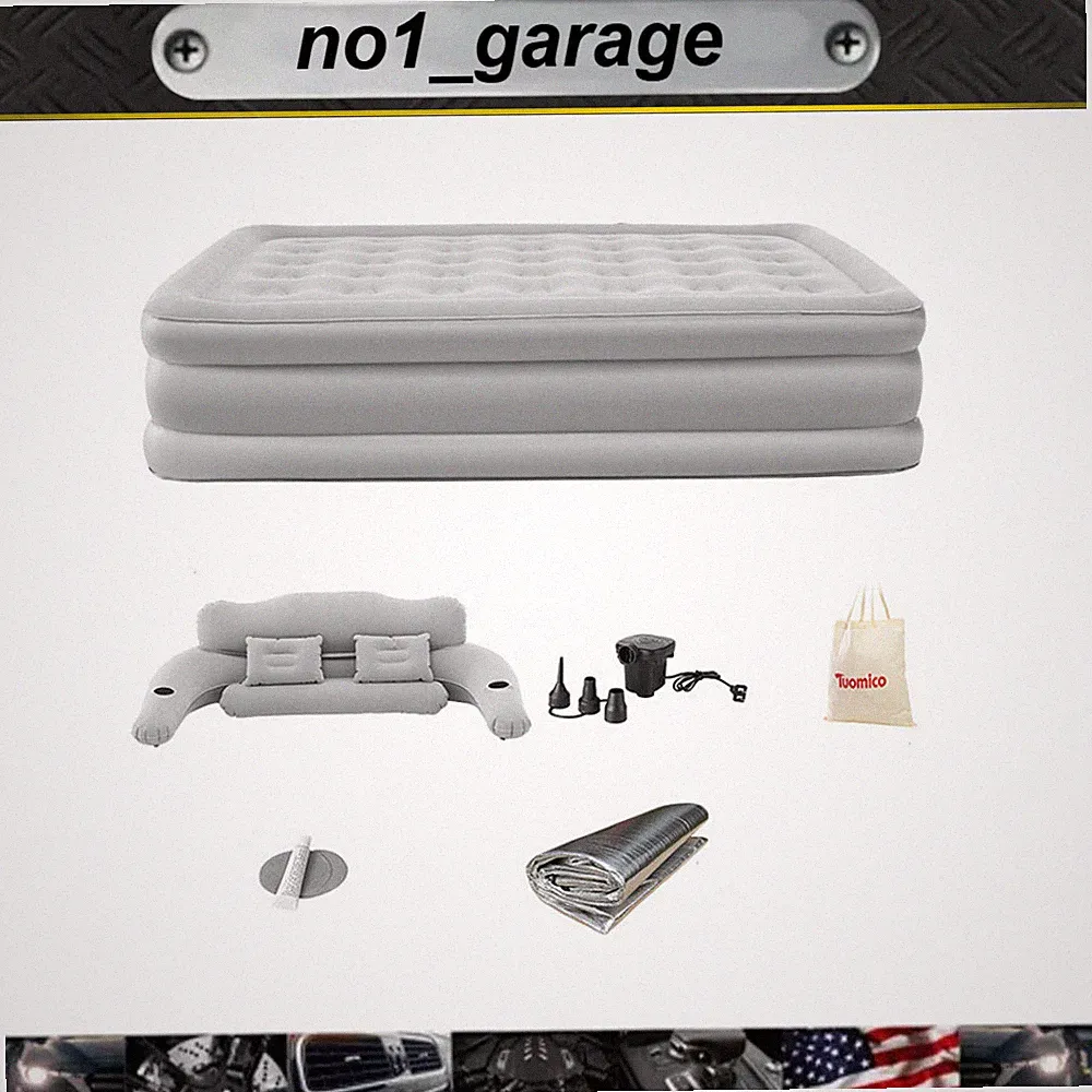 Queen Size Air Mattress Sofa Bed Fits Outdoor/Indoor Inflatable Portable Couch
