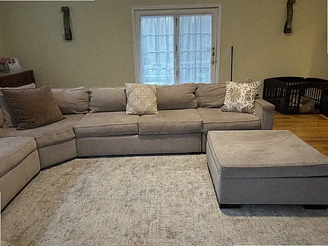 Radley Large Modern Sectional Sofa with Chaise