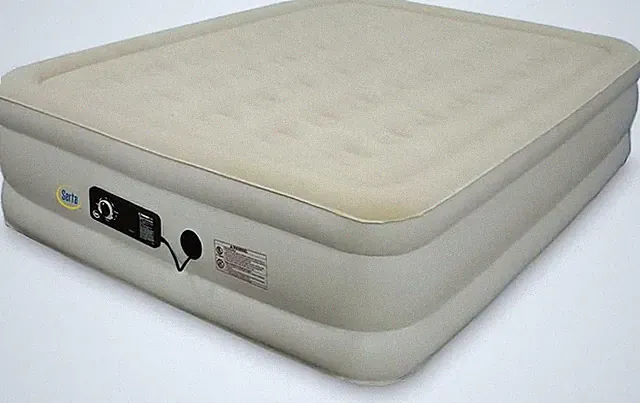 Raised Air Mattress with Never Flat Pump | Luxury Inflatable Mattress with Built