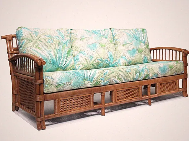 Rattan Living Room Furniture Sofa Couch (#1760AW-BA)