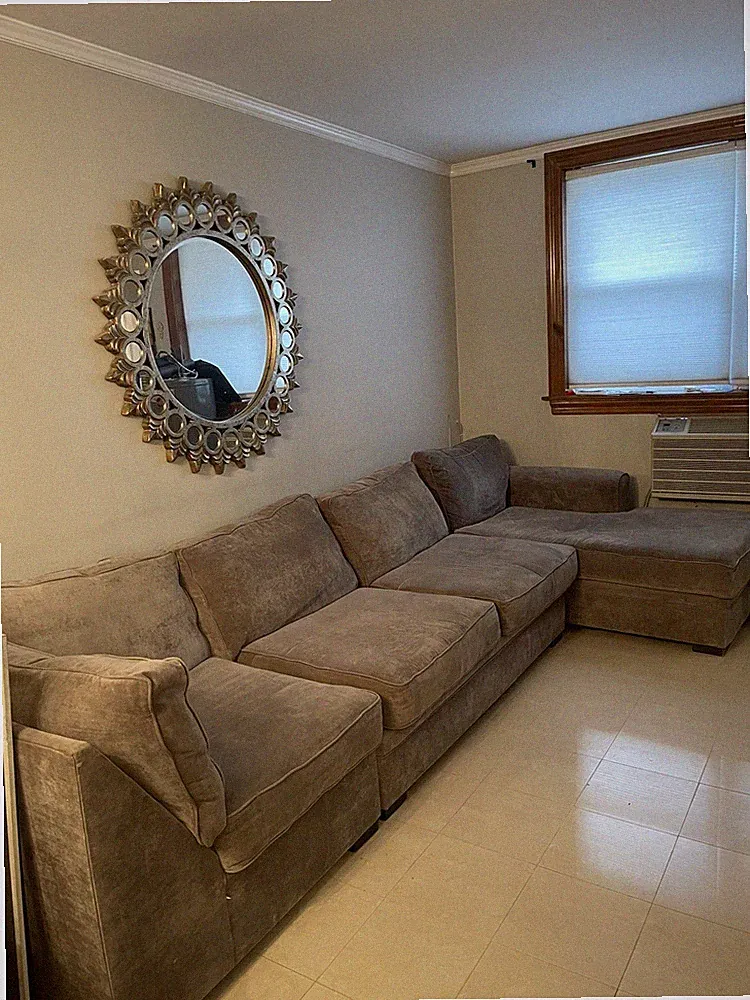Raymour & Flanigan Artemis II Left Hand Facing Sectional Sofa Couch