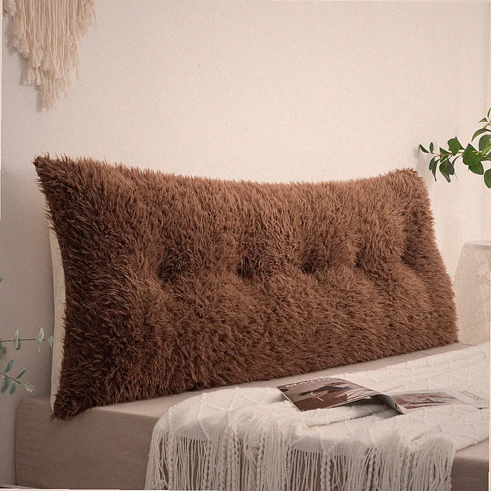 Reading Backrest Pillow for Bed Sofa Soft Back Support in Air-Conditioned Room