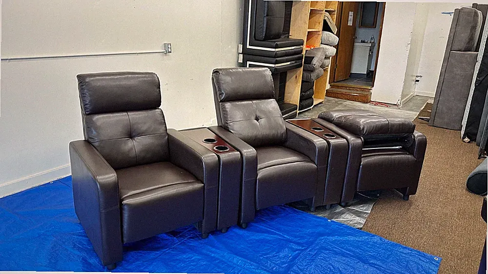 Recliner chair / home theater set 5 pieces open box