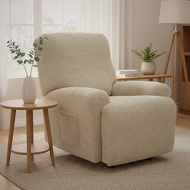 Recliner Couch Cover for 1/2/3 Seater High-Stretch Sofa Protector Full Coverage
