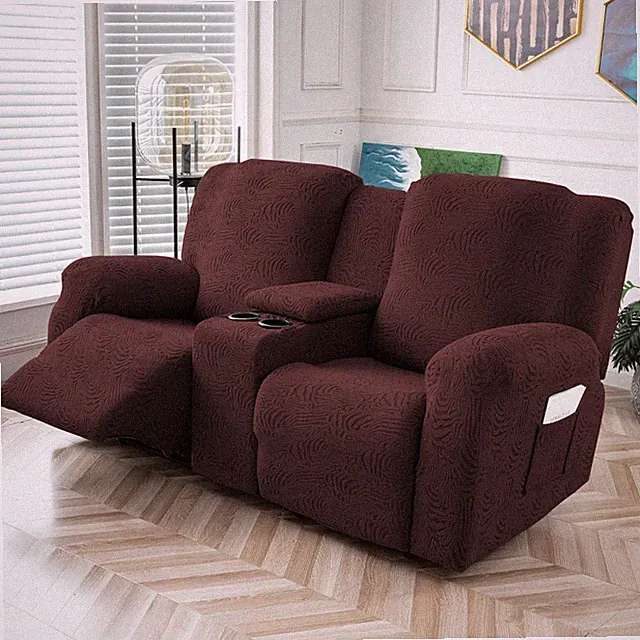 Recliner cover, stretch sofa cover, center control with armrests soft sofa cover